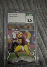 2018 Leaf Draft - Sam Darnold #54 (RC)