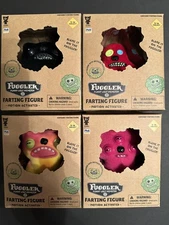 Fuggler Farting Figures Lot of 4 Complete Set - Series 1 - Motion Activated