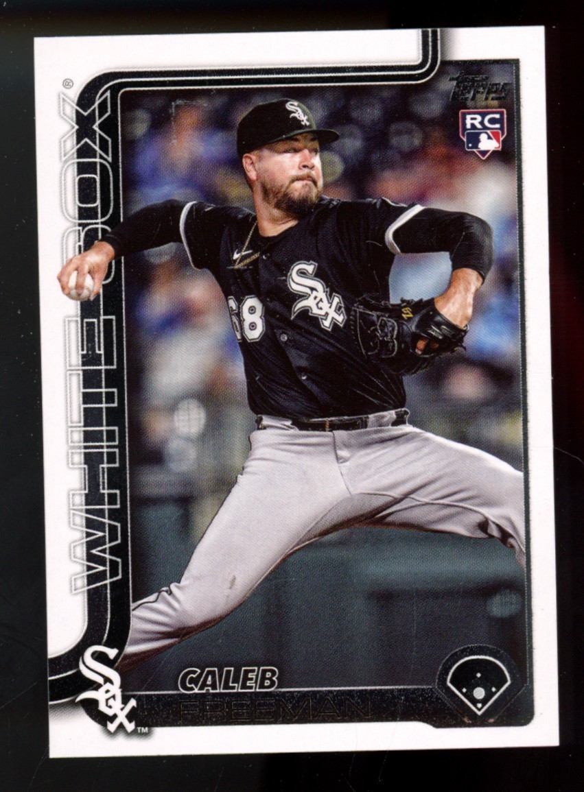 2025 Topps Update CALEB FREEMAN RC Base Card Lot x 4 #US 253 WHITE SOX