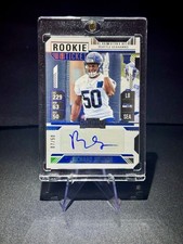 2024 Contenders Rookie Ticket Richard Jibunor Autographed Die Cut /50 Seahawks