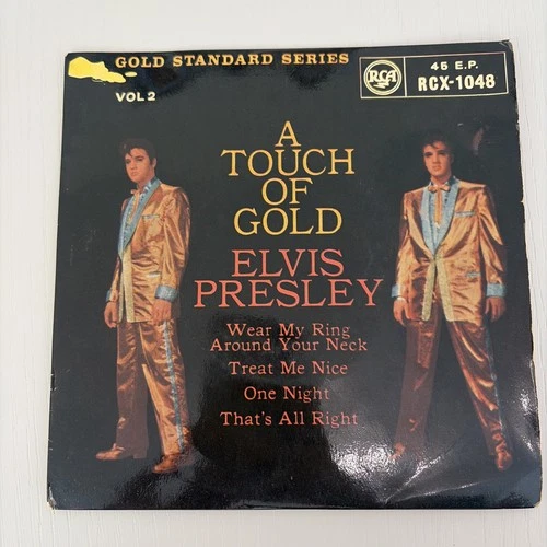 ELVIS PRESLEY, A TOUCH OF GOLD VOL. 2, 1958 RCX-1048 RCA EP, R&R, EXCELLENT CON