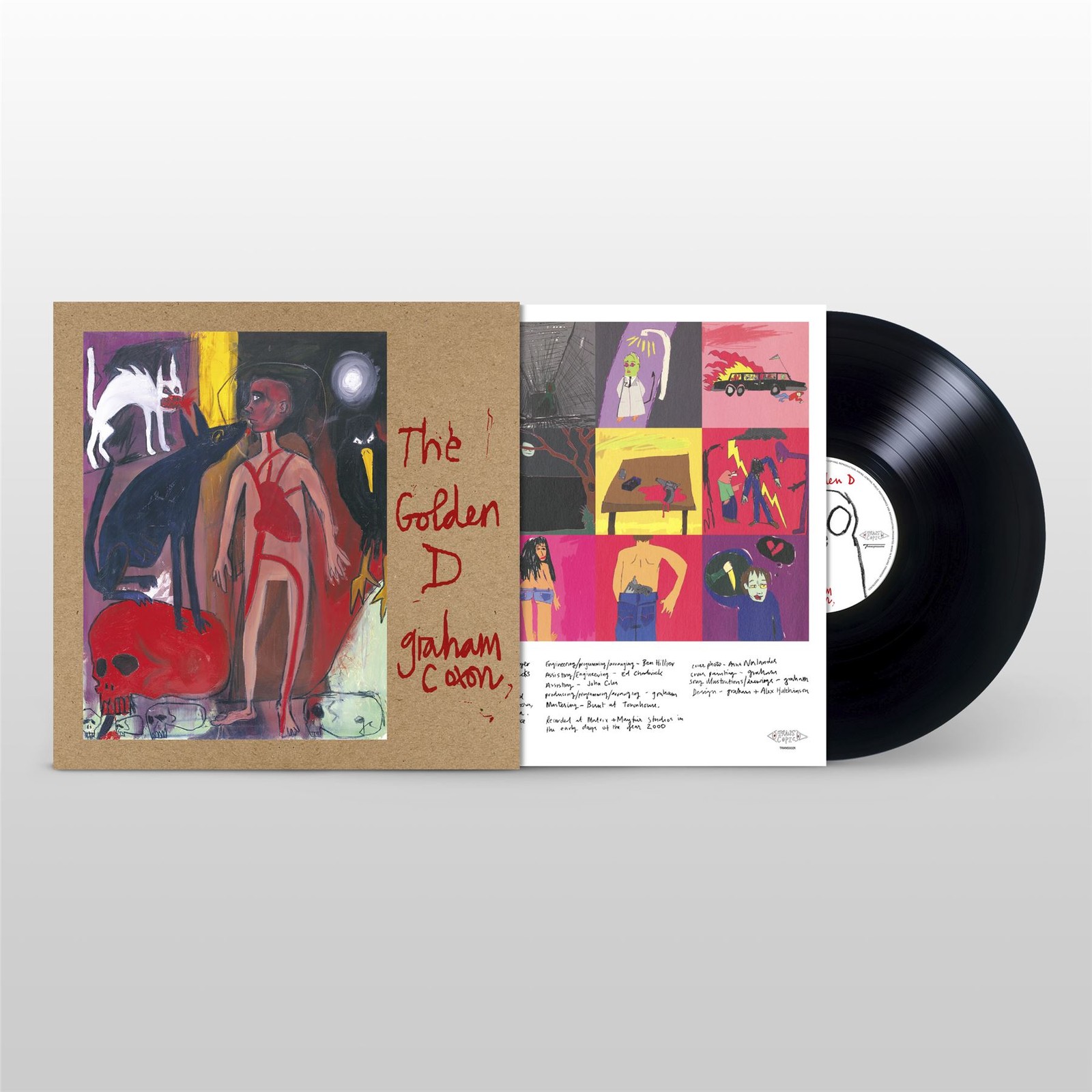Graham Coxon The Golden D Vinyl LP New Sealed - Image 3