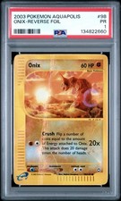 PSA 1 2003 Aquapolis Onix REVERSE Holo Foil 98/147 WOTC E-Reader Pokemon on eBay