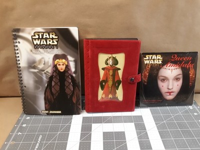 Star Wars Episode 1 Queen Amidala 2 Piece Student Planner Books. Unused. Read.