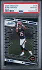 2024 Panini Absolute Football Blue Rome Odunze #109 PSA 10