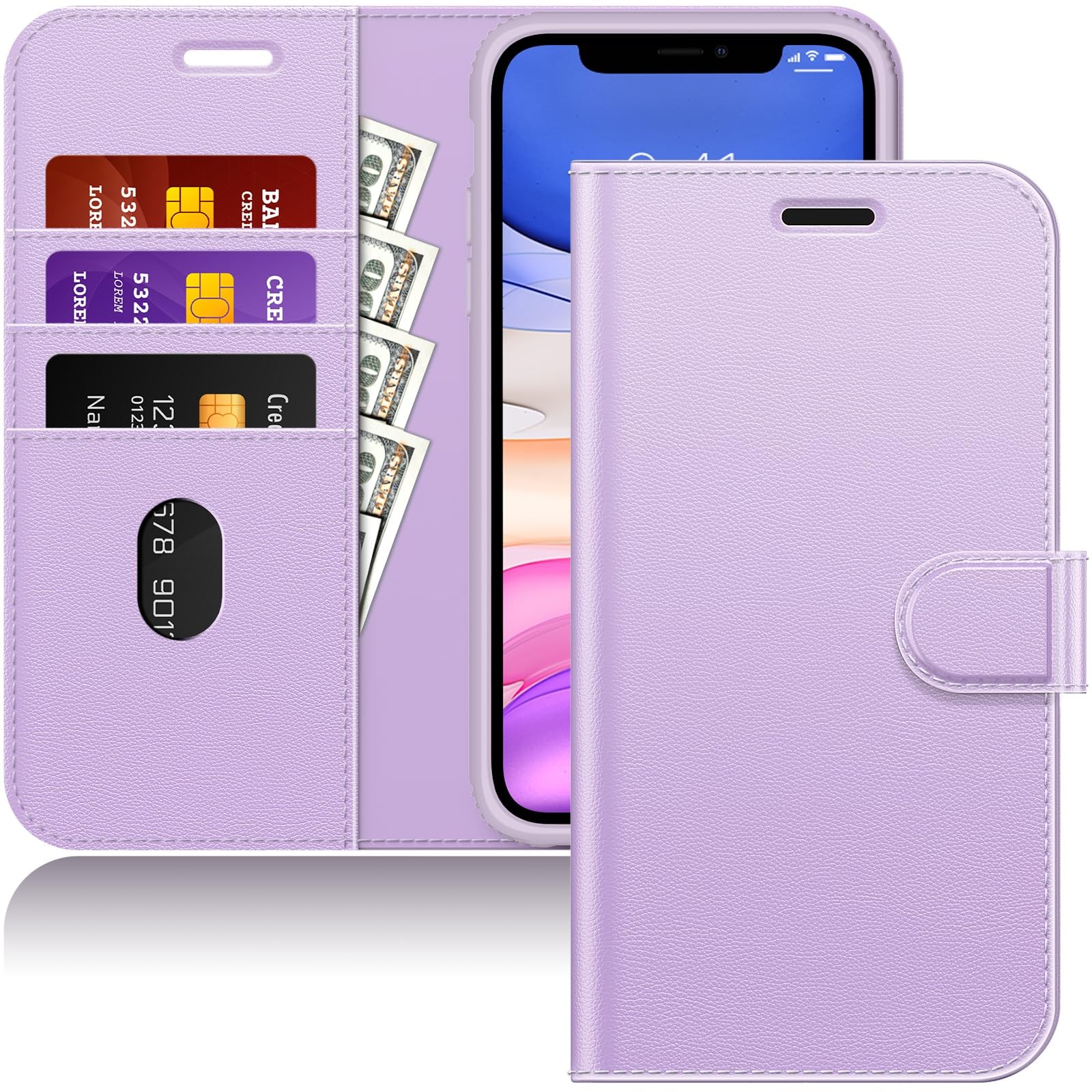 Coque iPhone 11 Antichoc Protection Intégrale 360 avec Clapet Aimanté