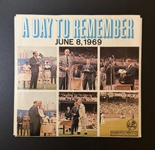 Vintage Mickey Mantle &ldquo;A Day to Remember&rdquo; June 8, 1969 Yankees 7" Vinyl Record