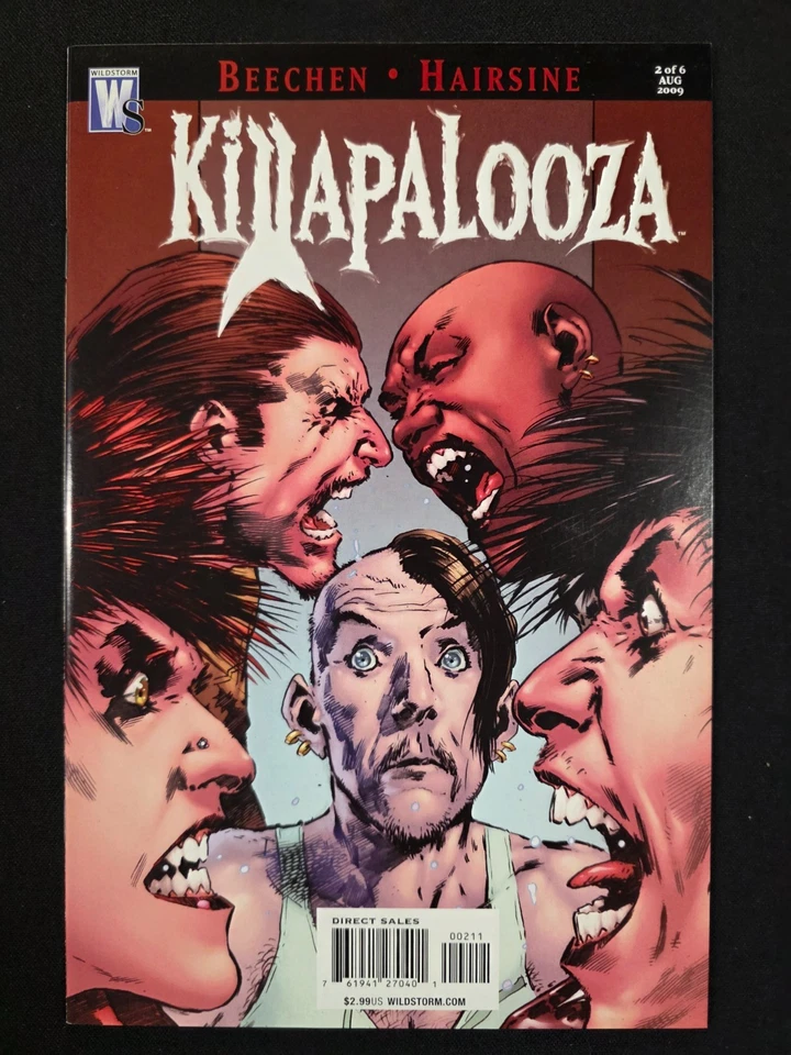 KILLAPALOOZA 1 2 3 4 5 6 COMPLETE Set DC Wildstorm 2009 Beechen Hairsine LOT - Image 4 of 4
