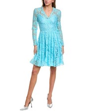 Dolce & Gabbana A-Line Dress Women's Blue 40