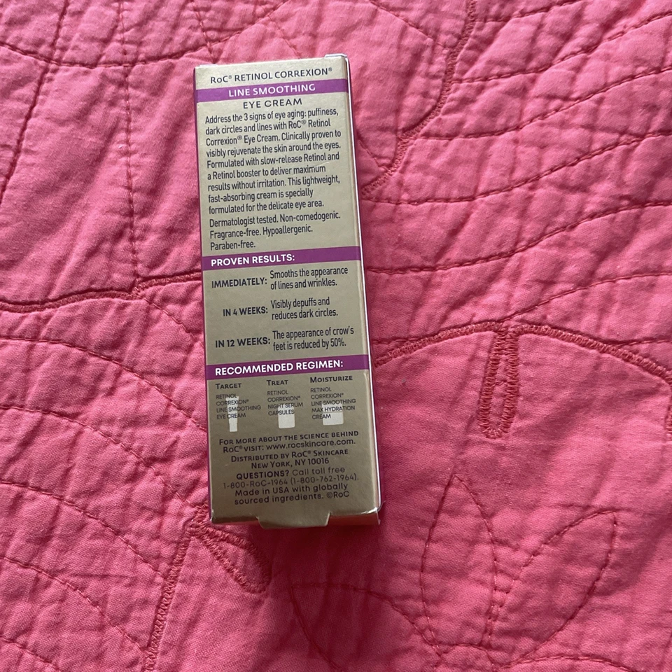 (2PACK)RoC Retinol Correxion Line Smoothing Anti-Aging 15ml Eye Cream - Image 2 of 2