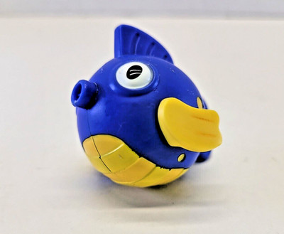 Just Play Disney Doc McStuffins Squeakers Blue Puff Fish PVC Figure Cake Topper