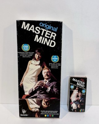 Vintage 1972  Mastermind And Mini Mastermind Board Games Invicta Complete