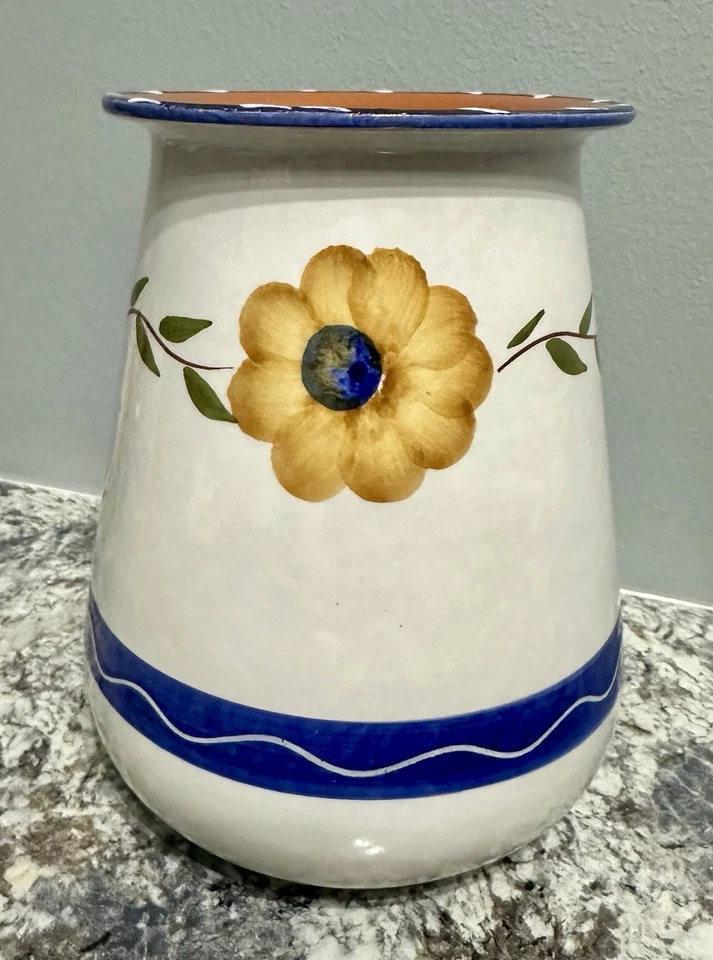 Furio Home“La Spezia”花瓶7-5/8高向日葵白色餐具架/花瓶 — 第 2/4 张图片