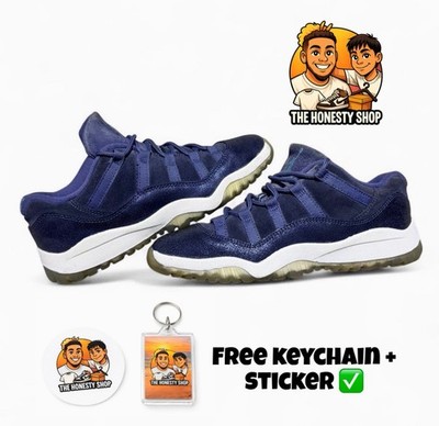 Nike Air Jordan 11 RetroLow PS Blue Moon 3Y580522-408 Youth KidsWoman's 4.5