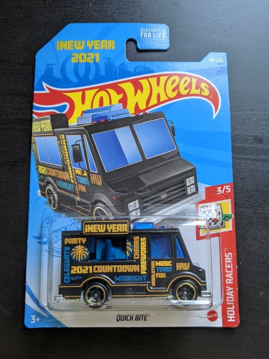 Hot Wheels QUICK BITE -New Year 2021 Countdown Ice Cream Truck