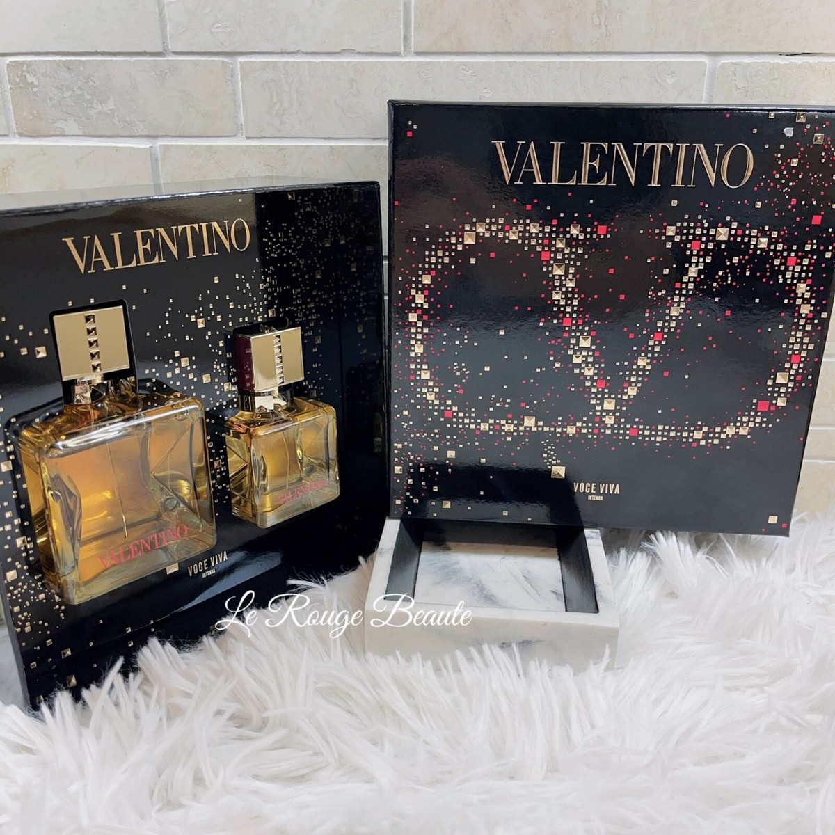 Valentino Voce Viva Intensa Eau De Parfum Intense Gift Set 3.4oz +