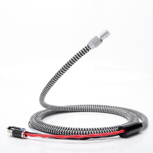 Hi-Fi 5 Pin DIN to 2 RCA Phono Wire Turntables Analog Cable LP Tonearm Cable - Picture 4 of 13