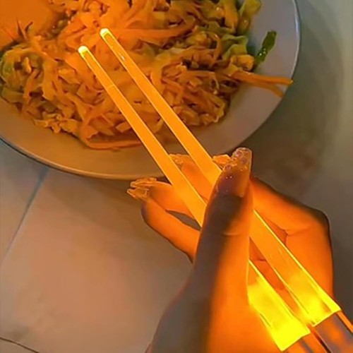Jedi Chopsticks, Jedisticks Chopsticks, 9 Color Variations LED Stick Chopsticks - Picture 2 of 20