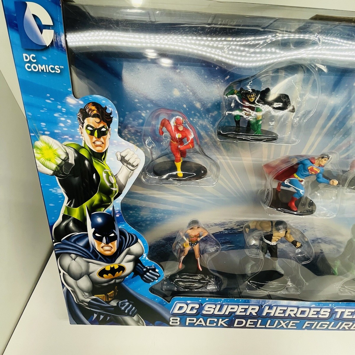 DC SUPER HEROES TEAM 8 Pack 4