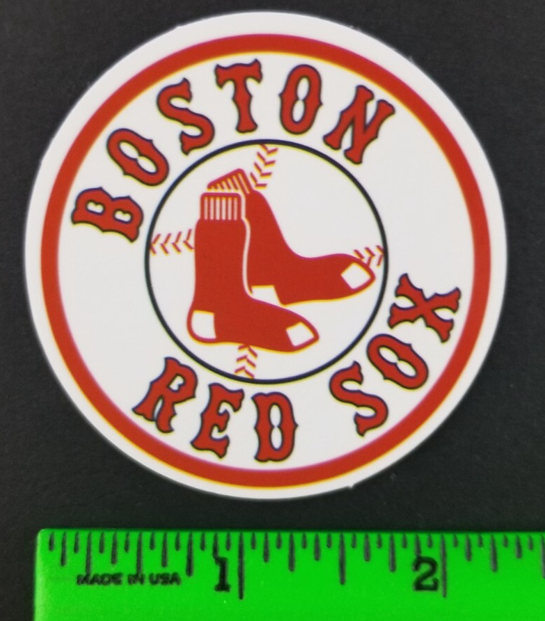 Boston Red Sox Baseball Skateboard Sticker
