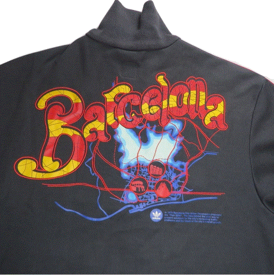 Adidas Barcelona 2006 Track Jacket Top L City Series Trefoil