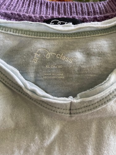 Lot 5 pc wardrobe builder 2 GAP Girls High Rise Wide Leg Pants & 3 top Sze 12/14 - Picture 16 of 17