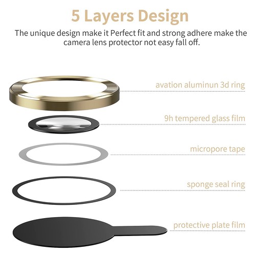 Anillo de metal protector de vidrio templado para cámara para Samsung Galaxy S24 Ultra 5G - Imagen 44 de 54