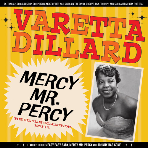 Varetta Dillard Mercy Mr Percy Singles Collection 1951-61 New CD