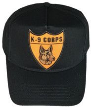 Ejército de EE. UU. CANINO K-9 CUERPO SOMBRERO GORRA MP POLICÍA MILITAR PERRO DE TRABAJO PASTOR