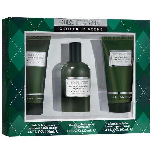 Grey flannel gift set hot sale