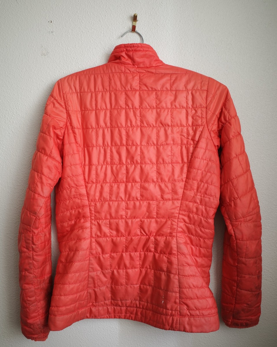 Patagonia Tomato Red Nano Puff Women's Jacket Quilted Size XS