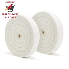 Rueda de pulido extra gruesa de 6 pulgadas (70 capas) para amoladora de banco