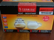 Termisil Borosilicate Glass Milk Jug + Sugar Dose! Best offers wanted!!