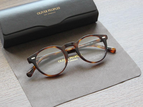 OLIVER PEOPLES Gregory Peck OV5186 1211 Eyeglasses 47□23 150 Tortoiseshell New - Picture 6 of 8