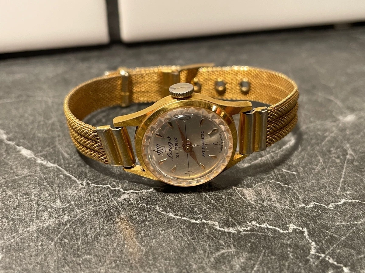 Ladies gold watches best sale ebay