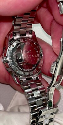 Ladies Christian Dior Christal Diamond Watch 28mm Luxury Ladies Christian Dior Christal Diamond Watch 28mm Luxury