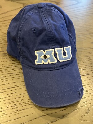 Disney Monsters University Blue Baseball Hat Cap With Annual Pass Pin Adult Size Monsters University Baseball Cap for Adults | Disney Store main image 4