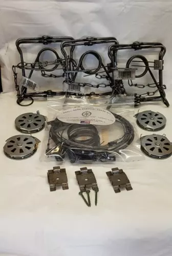 NEW MASTER SURVIVAL KIT, SURVIVAL SNARES, AND MECHANICAL FISHER'S