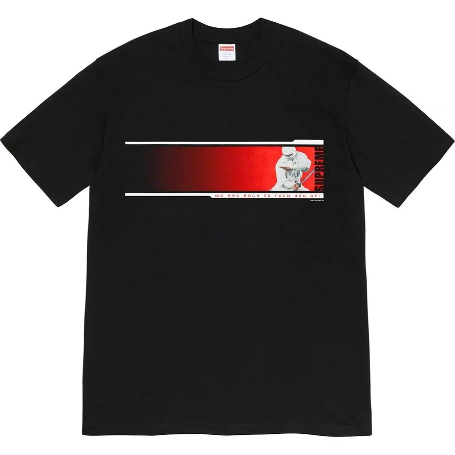 Tee shirt noir Supreme 19FW We're Back XL