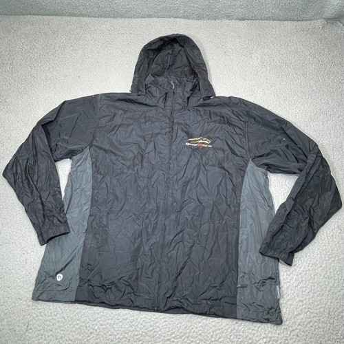 Kentucky Derby Jacket Mens Extra Large Black Stormtech 2010 Hooded Windbreaker - Picture 5 of 19