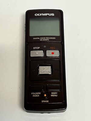 L16: Olympus VN-5200PC Digital Voice Recorder