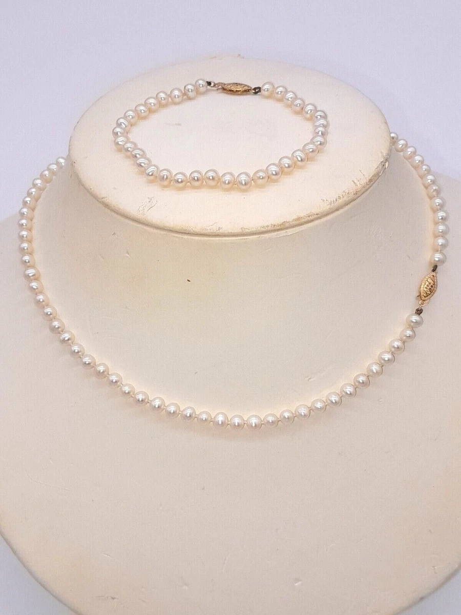 14k pjs on sale pearl necklace