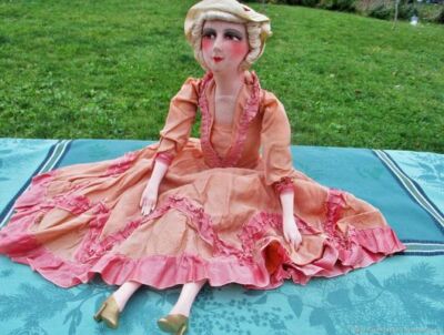 POUPÉE BOUDOIR ANCIENNE Isabelle début XXe siècle Old boudoir doll