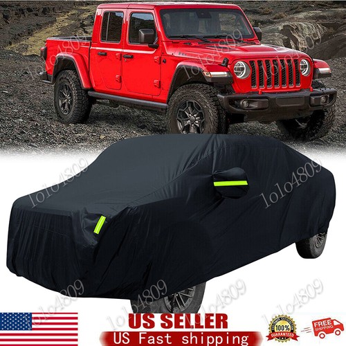 Pickup Truck Cover Outdoor Waterproof Rain Dust Protection For GMC Sierra 1500