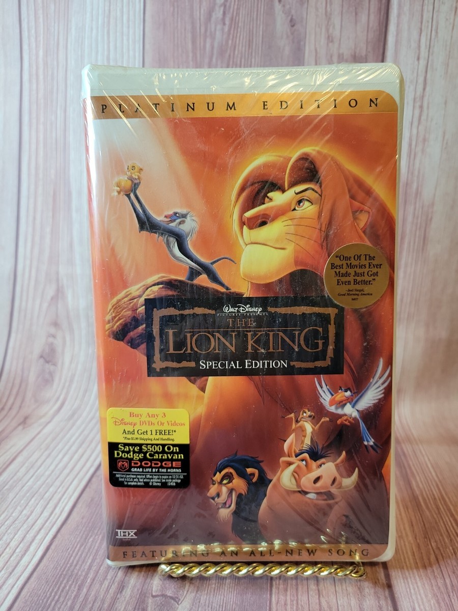 (未使用･未開封品)Lion King [VHS] Lion King -Walt Disney's Classic- Japanese / English