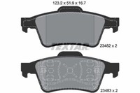 Textar BremsbeläGe 2348202 Renault Laguna II Grandtour Hinten