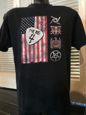 The Big 4 NYC Slayer Megadeth Anthrax Metallica Tour Shirt Size