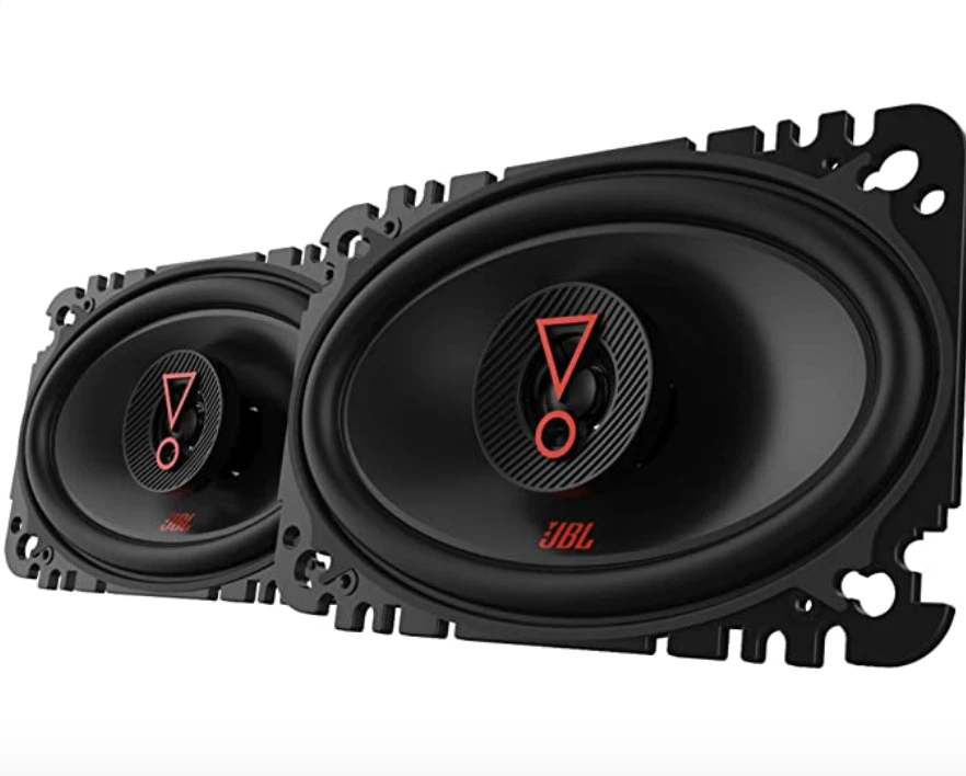 4x JBL Stage3 6427 4" x 6" 350W Car Audio Dome Tweeter Coaxial Speakers 2 Pairs - Image 2 of 4