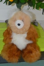 Brand New Soft Baby Alpaca Teddy Bear Handmade In Peru 14 Inches Tall EBBR315