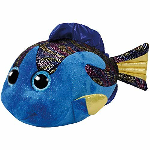 Ty Beanie Boos 37244 Aqua The Blue Fish 